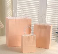 Simple Style Solid Color Paper Daily Gift Bags 1 Piece main image 3