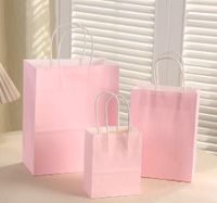 Simple Style Solid Color Paper Daily Gift Bags 1 Piece main image 5
