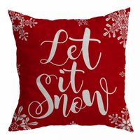 Cute Christmas Tree Linen Pillow Cases main image 2