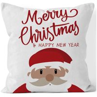 Fashion Christmas Tree Santa Claus Elk Short Plush Pillow Cases main image 3