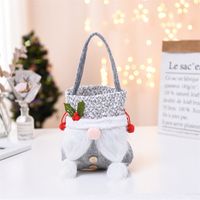 Christmas Fashion Solid Color Cloth Party Gift Bags 1 Piece sku image 1