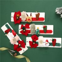 Christmas Fashion Santa Claus Elk Fleece Cloth Party Costume Props 4 Pieces main image 1