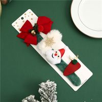 Christmas Fashion Santa Claus Elk Fleece Cloth Party Costume Props 4 Pieces sku image 1