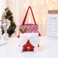 Christmas Fashion Solid Color Cloth Party Gift Bags 1 Piece main image 2