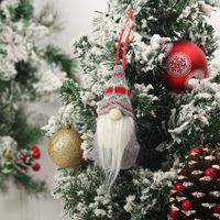 Weihnachten Süß Weihnachtsmann Nicht Gewebt Gruppe Hängende Ornamente 1 Stück sku image 3