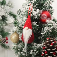 Weihnachten Süß Weihnachtsmann Nicht Gewebt Gruppe Hängende Ornamente 1 Stück sku image 6