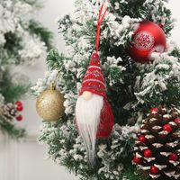 Weihnachten Süß Weihnachtsmann Nicht Gewebt Gruppe Hängende Ornamente 1 Stück sku image 5