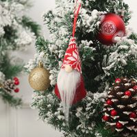Weihnachten Süß Weihnachtsmann Nicht Gewebt Gruppe Hängende Ornamente 1 Stück sku image 8