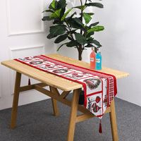 Christmas Christmas Cloth Party Tablecloth 1 Piece sku image 8