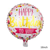 Birthday Letter Aluminum Film Party Balloons 1 Piece sku image 11