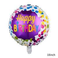 Birthday Letter Aluminum Film Party Balloons 1 Piece sku image 6