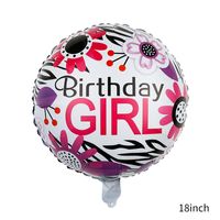 Birthday Letter Aluminum Film Party Balloons 1 Piece sku image 9
