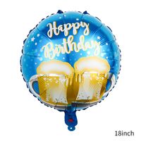 Birthday Letter Aluminum Film Party Balloons 1 Piece sku image 16