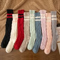 Women's Fashion Stripe Cotton Polyester Jacquard Ankle Socks main image 6