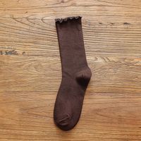 Women's Sweet Solid Color Cotton Ankle Socks sku image 8