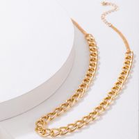 Simple Style Geometric Alloy Plating Women's Necklace 1 Piece main image 2