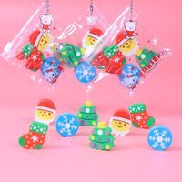 New Zipper Bag Eraser Student Stationery Christmas Gift 1 Set main image 6