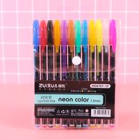 Creative Glitter Crayon Stylo Fluorescent Arc-en-stylo Ensemble sku image 1