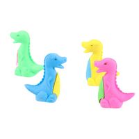 Cartoon Animal Shape Eraser Detachable Assembly Toy Random 1 Piece main image 4