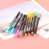 Creative Crayon Glitter Fluorescent Pen Rainbow Pen Set main image 3