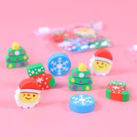 New Zipper Bag Eraser Student Stationery Christmas Gift 1 Set sku image 1