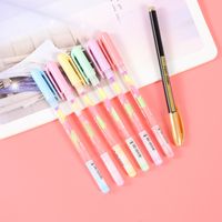 Creative Crayon Glitter Fluorescent Pen Rainbow Pen Set main image 2