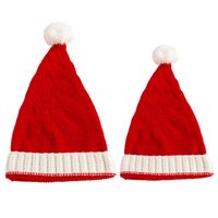 للجنسين عيد الميلاد كتلة اللون بوم بومس إفيلس قبعة من الصوف main image 4