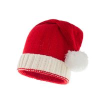 للجنسين عيد الميلاد كتلة اللون بوم بومس إفيلس قبعة من الصوف sku image 2