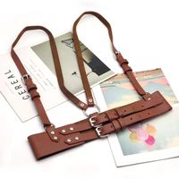 Cool Style Solid Color Pu Leather Women's Leather Belts 1 Piece main image 3