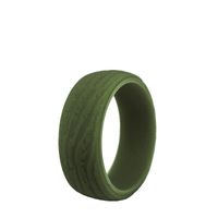 Fashion Solid Color Silica Gel Men's Rings main image 3