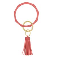 Lady Geometric Silica Gel Women's Keychain 1 Piece sku image 12