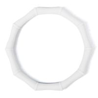 Simple Style Geometric Silica Gel Unisex Wristband 1 Piece sku image 1