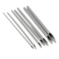 Basic Solid Color Steel Puncture Needle 1 Set main image 4