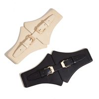 Fashion Solid Color Pu Leather Women's Leather Belts 1 Piece main image 4