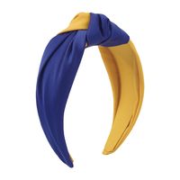 Simple Style Color Block Knot Cloth Hair Band sku image 4