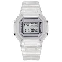 Sports Solid Color Buckle Electronic Women's Watches main image 2