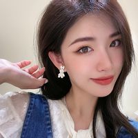 Cute Rabbit Alloy Plating Women's Ear Studs 1 Pair main image 4