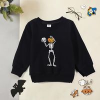 Halloween Fashion Cartoon Printing Cotton T-shirts & Shirts main image 6
