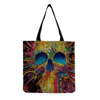 Women's Original Design Skull Shopping Bags sku image 16