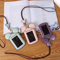 Women's Letter Pu Leather Zipper Card Holders main image 1