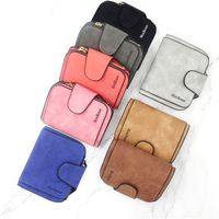 Women's Letter Pu Leather Magnetic Buckle Coin Purses main image 1