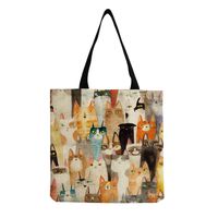 Women's Fashion Cat Shopping Bags main image 4