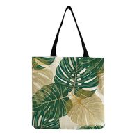 Femmes Tropical Feuille Sac De Courses main image 3