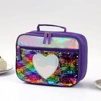 Fashion Star Heart Shape Polyester Lunch Bag1 Piece sku image 7