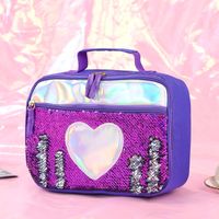 Fashion Star Heart Shape Polyester Lunch Bag1 Piece sku image 5