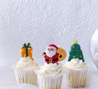 Christmas Christmas Tree Santa Claus Christmas Socks Pe Party Cake Decorating Supplies 1 Piece main image 3
