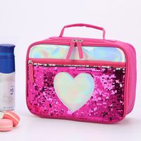 Fashion Star Heart Shape Polyester Lunch Bag1 Piece sku image 3