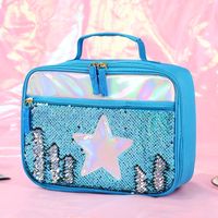 Fashion Star Heart Shape Polyester Lunch Bag1 Piece sku image 4