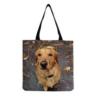 Women's Cute Dog Shopping Bags sku image 21