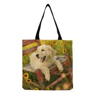 Women's Cute Dog Shopping Bags sku image 25